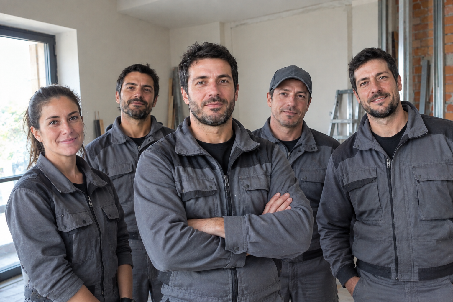 Equipo profesional de Sercopal XXI especializado en reformas, construcción y mantenimiento